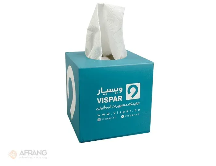 دستمال کاغذی مکعبی رومیزی