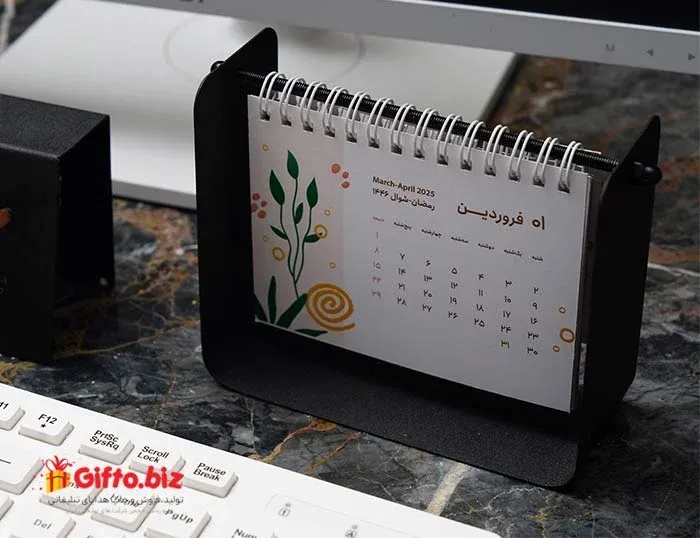 تقویم رومیزی کارتی CA02 