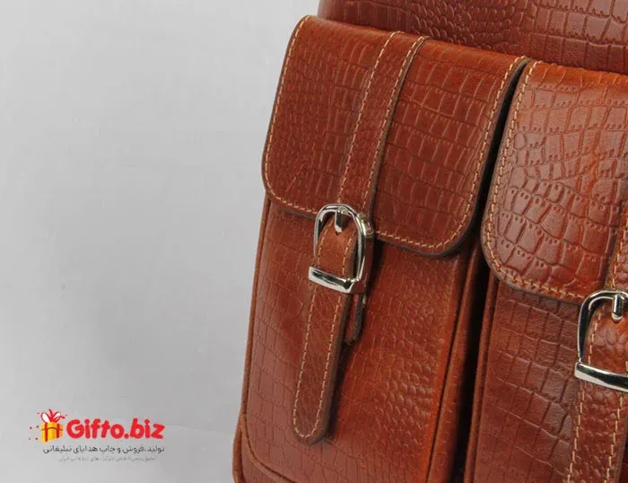 کیف دوشی چرم طبیعی SA02