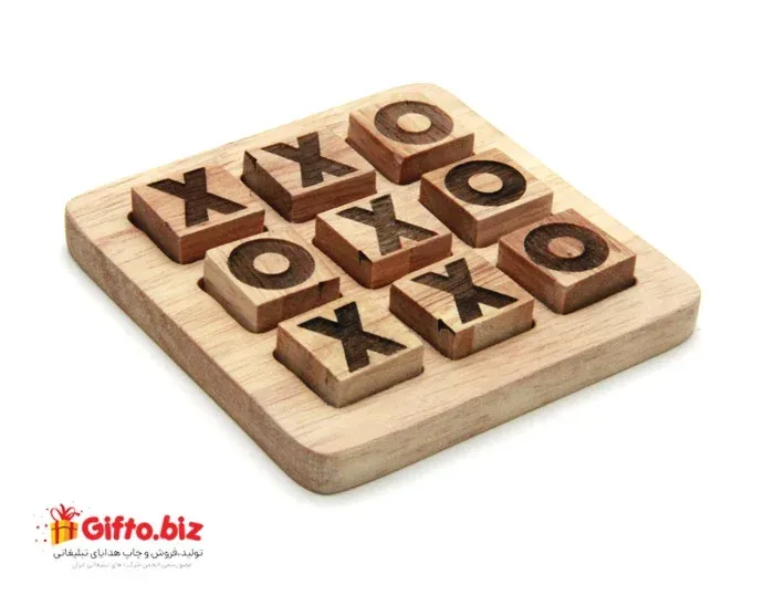 بازی فکری مدل دوز چوبی XO