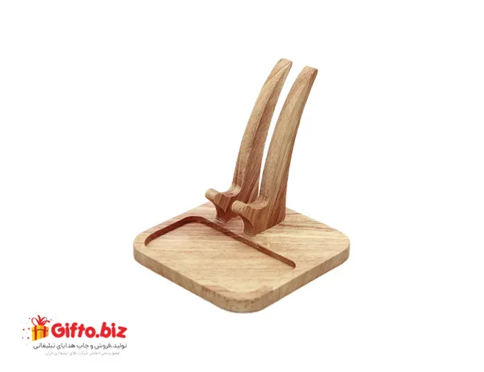 پایه موبایل چوبی Giftok مدل GO02