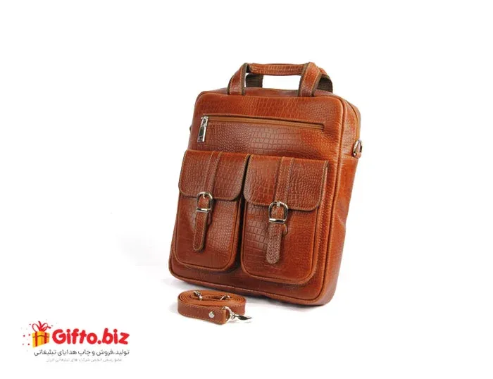 کیف دوشی چرم طبیعی SA02