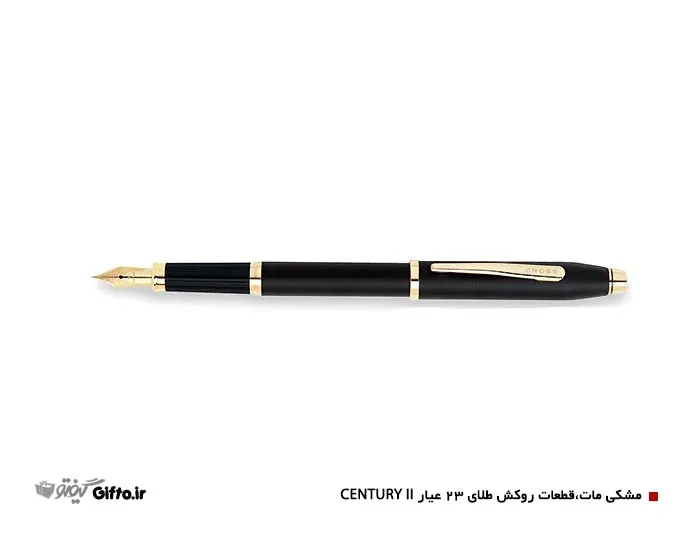 ست قلم قطعات روکش طلای CENTURY II کراس