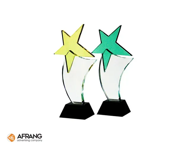 تندیس کریستالی Tailed Star