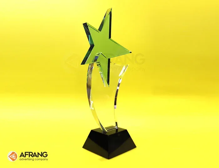 تندیس کریستالی Tailed Star