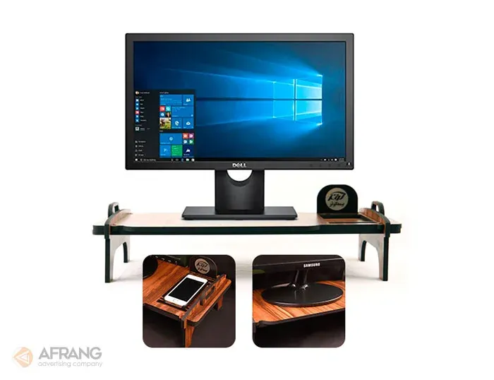 استند مانیتور چوبی Za114