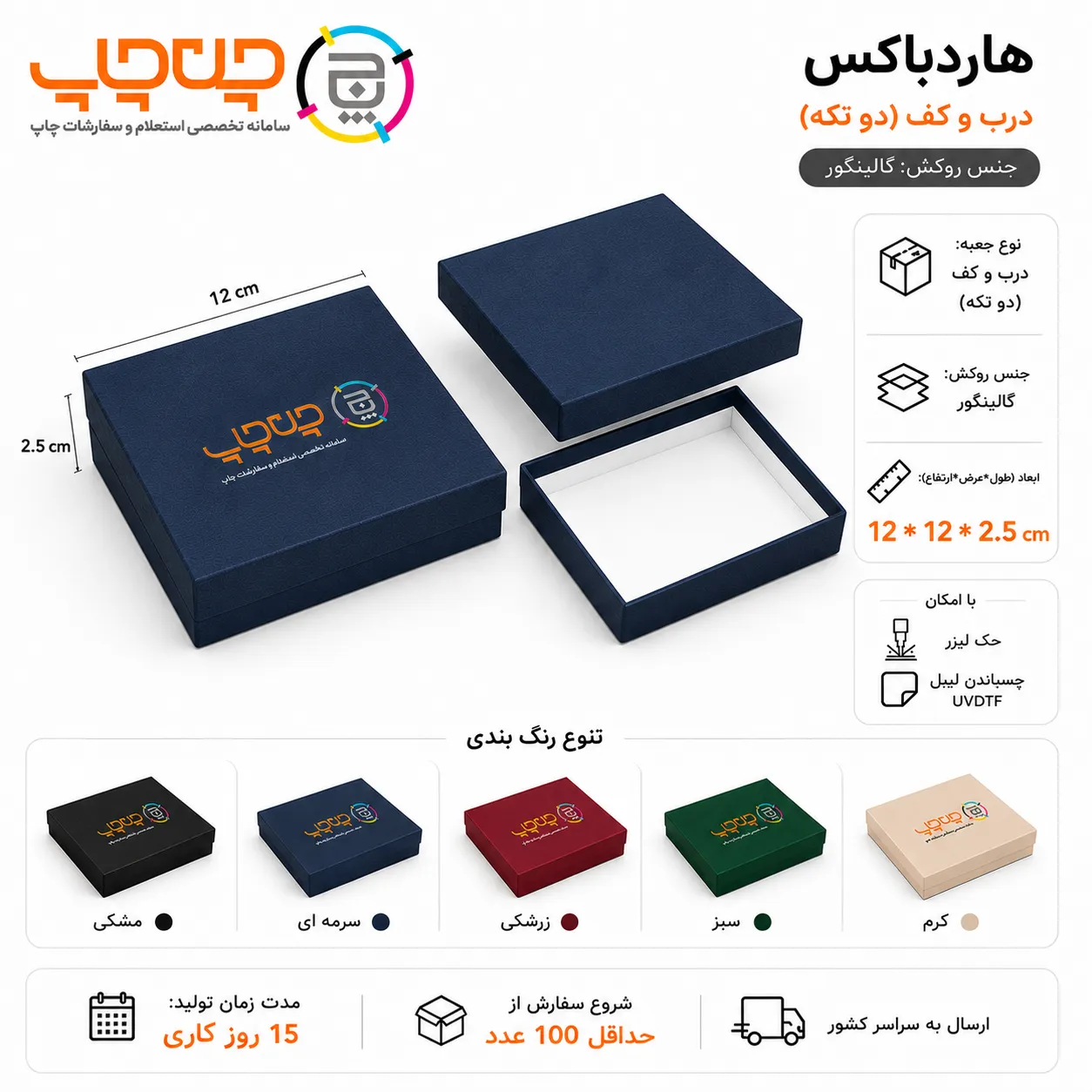 هاردباکس کف و درب