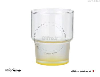 لیوان شیشه ای شفاف 995