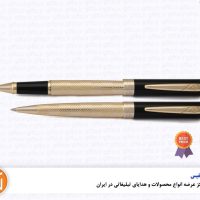 قلم نیمه مشکی طلایی MARSHAL پیرگاردین-هدایای نفیس