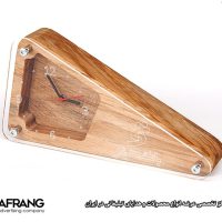 ساعت چوبی رومیزی مثلثی Besky