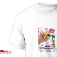 تی شرت روز جهانی چپ دست ها